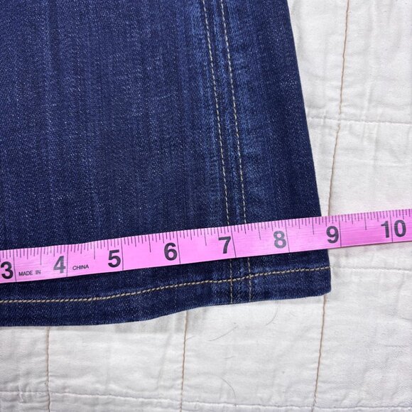 Hudson Womens 28 Signature Bootcut Jeans Dark Wash Classic Elm Y2K - Picture 2 of 9